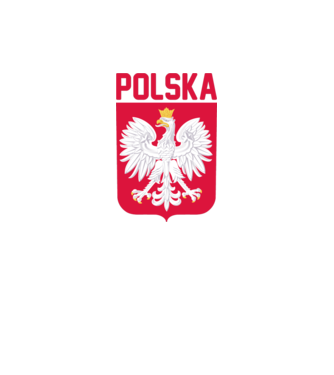 Polska címer minta neonsárga pólón