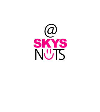 Skys Nuts minta fehér pólón