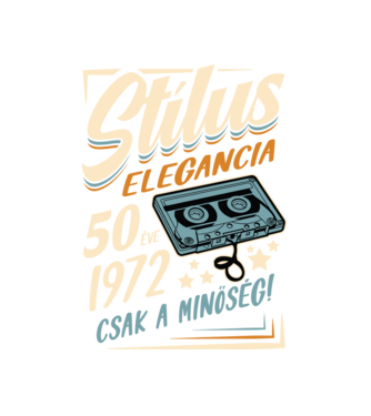 Stílus__1972 minta fehér pólón