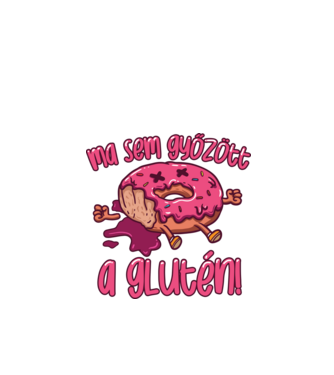 Ma sem győzött a glutén minta fehér pólón