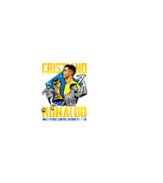 Ronaldo tribute minta fekete pólón