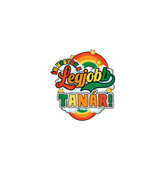 Legjobb tanár minta fehér pólón