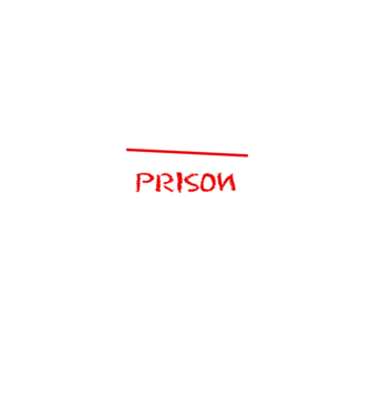 Back to prison - iskola minta fekete pólón