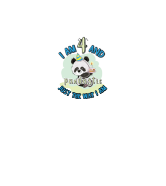 PANDASTIC  4 minta fehér pólón