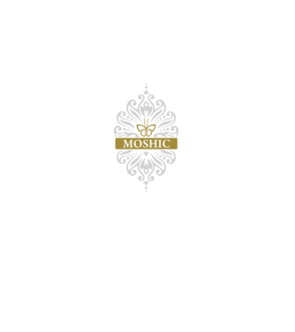 Moshic Design minta fehér pólón