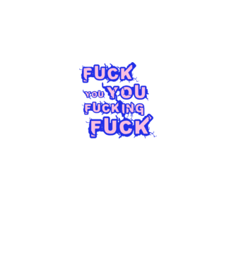 FUCK YOU minta szürke pólón