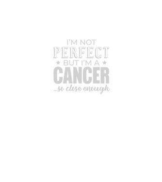 Not perfect, but CANCER minta fekete pólón