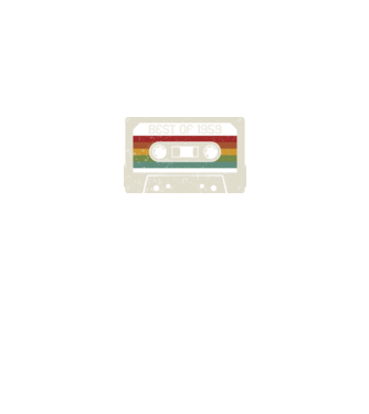 retro tape 1959 vintage minta fekete pólón
