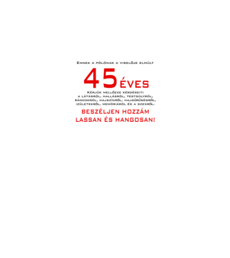 45_elmult minta fehér pólón