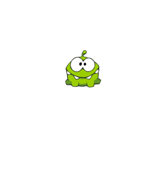 Cut the Rope minta fehér pólón