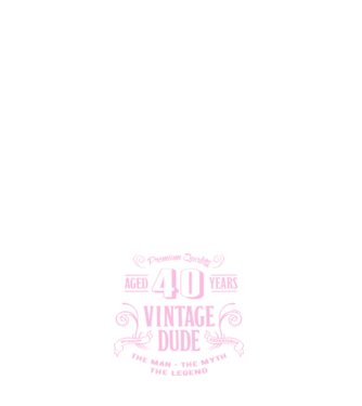 Vintage Dude - 40 minta zöld pólón