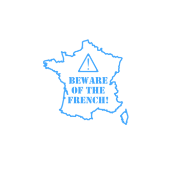 France minta fehér pólón