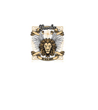 KINGS ARE BORN 1995 - DECEMBER minta fekete pólón
