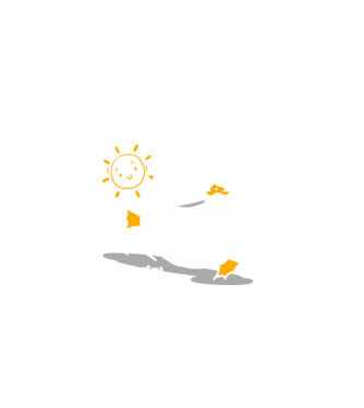 Ne baszd el a napom kacsa minta fekete pólón