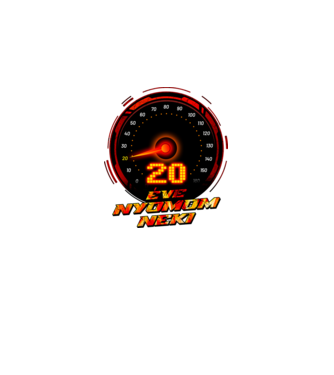 Nyomom neki 20 éve minta fekete pólón