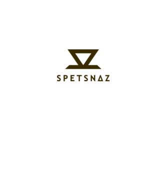 Spetsnaz_Logo_Typo minta fehér pólón
