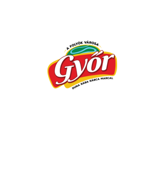 Győr a folyók városa minta fehér pólón