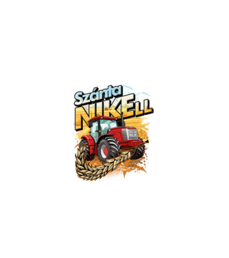 SzántaNIKEll minta fekete pólón