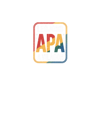 Legjobb apa a világon minta fekete pólón