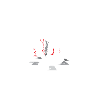 CHOOSE YOUR WEAPON minta fehér pólón