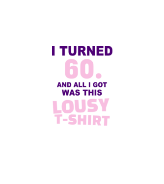 Lousy T-shirt 60 minta királykék pólón
