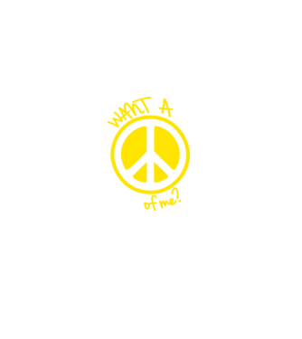 peace minta piros pólón