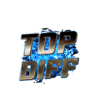 TOP DIFF metalic blue fire minta fehér pólón