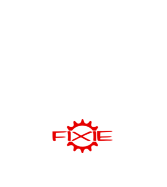 Fixie 2 minta világos rózsaszín pólón