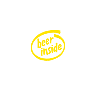 beer inside minta rózsaszín pólón