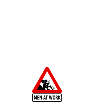 Men at work minta világoskék pólón