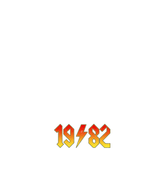 1982 Április megszületik egy legenda minta sötétkék pólón