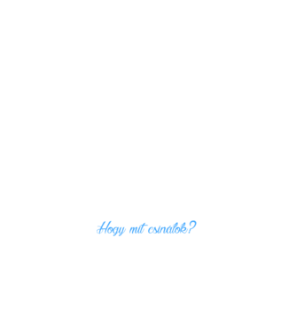 Hogy mit csinálok? AMIT CSAK AKAROK minta sötétkék pólón