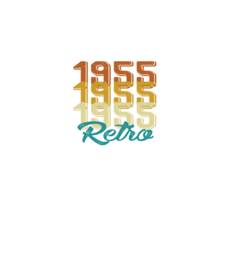 RETRO - 1955 minta fekete pólón