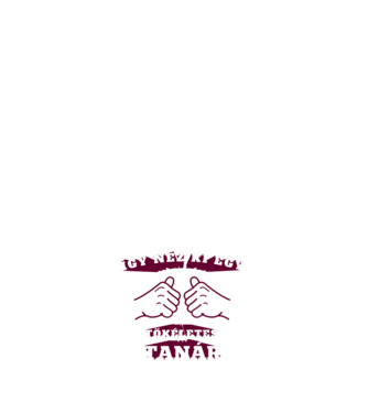 Így néz ki egy tökéletes TANÁR minta fehér pólón