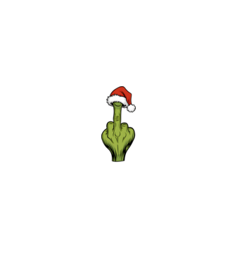 Szeretem a karácsonyi páros pólókat, de én nem Grinch Fekete pólóra minta fekete pólón