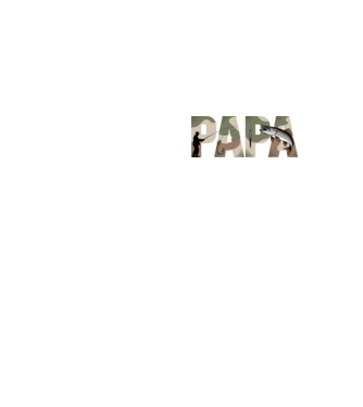 Horgász Papa minta neonsárga pólón