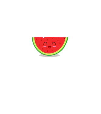 This girl is one in a melon white minta fekete pólón