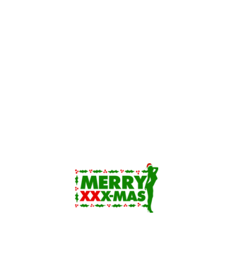 XXXmas minta fehér pólón