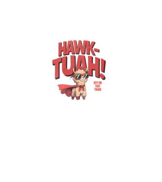 Hawk Tuah Láma - Spit on that thang minta dusty pink pólón