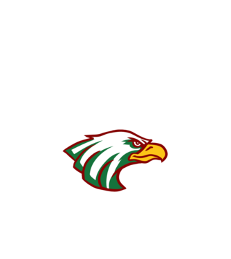 eagles logo minta királykék pólón