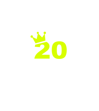 Crown Year - 20 minta piros pólón