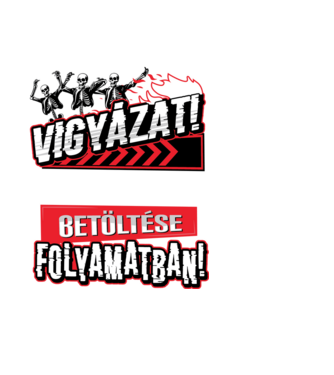 Apaviccek minta fekete pólón