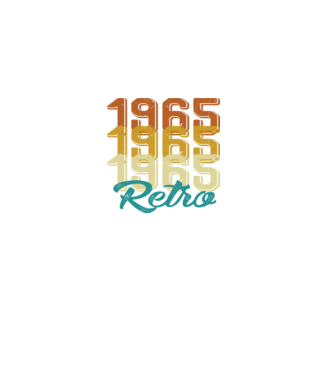 RETRO - 1965 minta fekete pólón