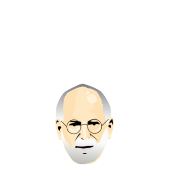 1001stevejobs minta piros pólón