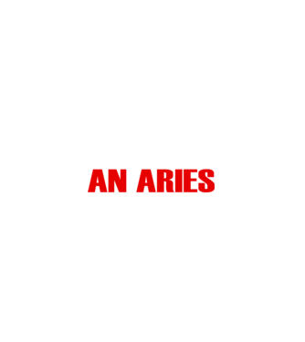 Piss of an ARIES minta fekete pólón