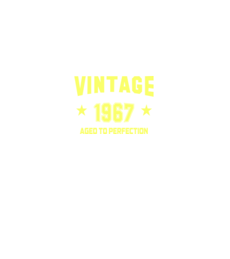 Vintage - 1967 minta fekete pólón