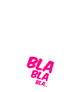 Blabla minta fehér pólón
