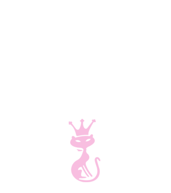Cat minta fehér pólón