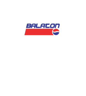 Balaton szóda  minta fehér pólón