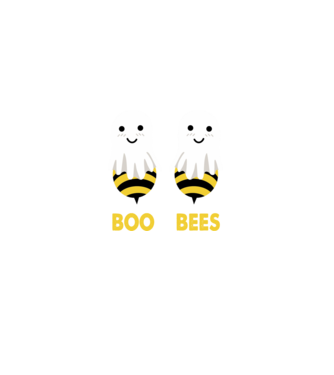 Boo bees minta fekete pólón